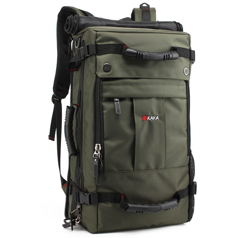 Kaka – Großer wasserdichter Rucksack mit Schloss (55 l)
