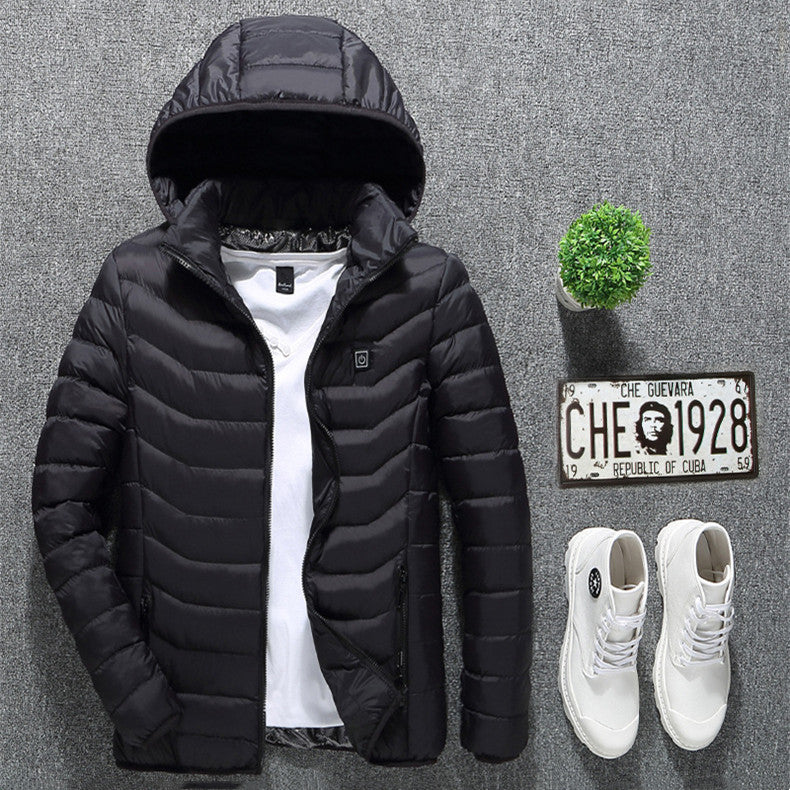 Beheizte Winterjacke mit USB-Heizung