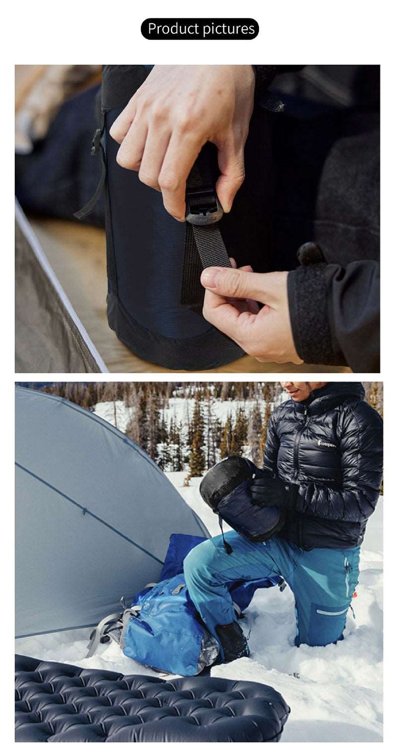 Lightweight Capsule Compression Bag for Sleeping Bags and Camping Equipment