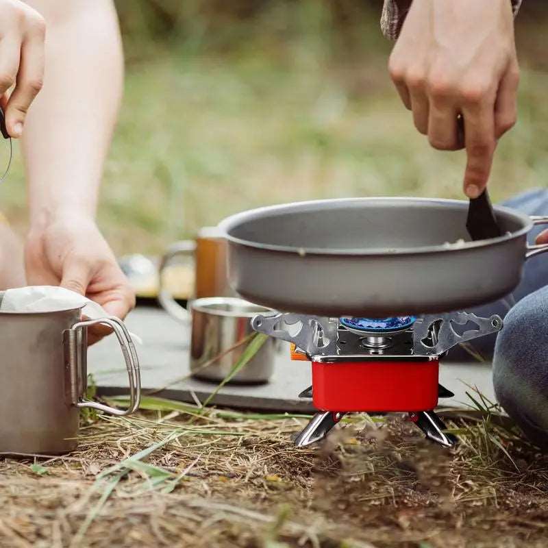 Portable and Windproof Stove for Outdoor Cooking