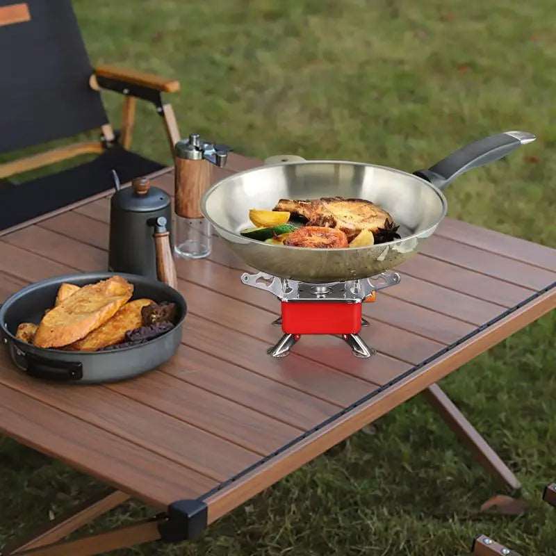 Portable and Windproof Stove for Outdoor Cooking