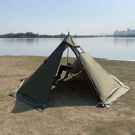 Outdoor Pyramid Tent - Flame Retardant