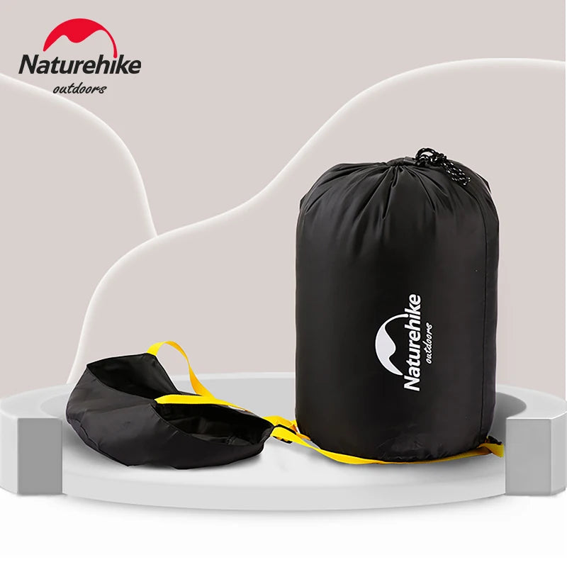 Naturehike Kompressionssack für 3–4 kg Schlafsack, spritzwassergeschützt, multifunktional, für Camping und Reisen, tragbarer Aufbewahrungssack für Zubehör