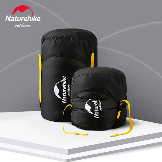 Naturehike Kompressionssack für 3–4 kg Schlafsack, spritzwassergeschützt, multifunktional, für Camping und Reisen, tragbarer Aufbewahrungssack für Zubehör